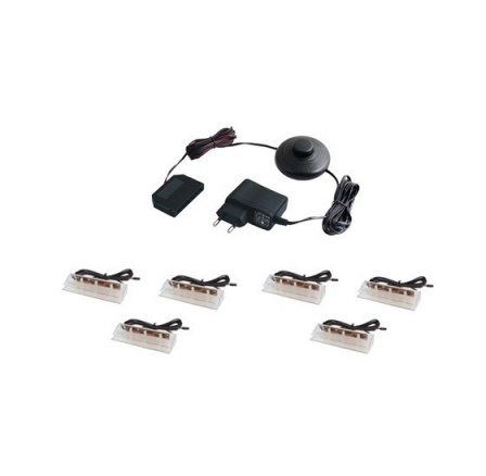 LED 6X KLIP OSVĚTLENÍ DO Bernadet č.2-2w  (LED CLIPS 6pkt)(W) (K150-Z)