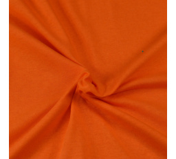 Jersey prostěradlo oranžové