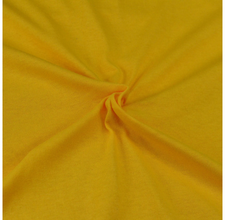 Jersey prostěradlo sytě žluté 90x200 jednolůžko