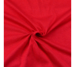 Jersey prostěradlo červené 90x200 jednolůžko