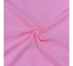Jersey prostěradlo růžové 100x200