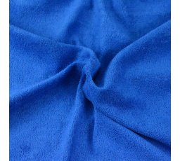 Froté prostěradlo tmavě modré 120x200