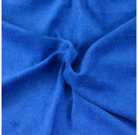 Froté prostěradlo tmavě modré 120x200