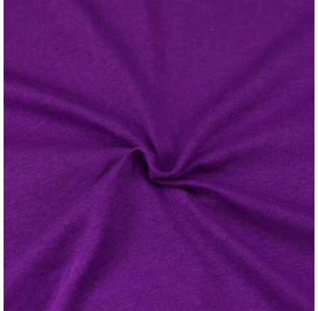 Jersey prostěradlo tmavě fialové 120x200