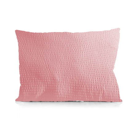 Krepový povlak na polštář růžový 45x60