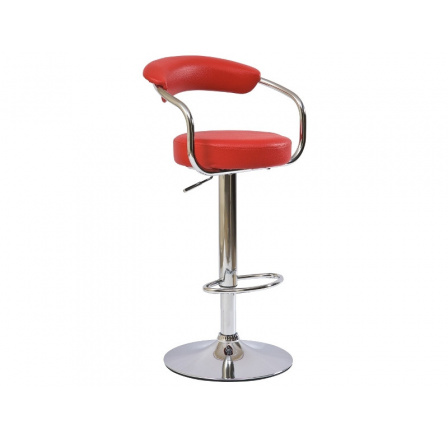 Barová židle Krokus C-231 červená