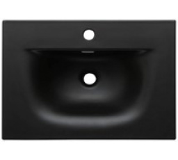 SKY 1 BLACK MATT 60 DP ( E-8099-60 ) Umyvadlo Nábytkové / Inset Washbasin