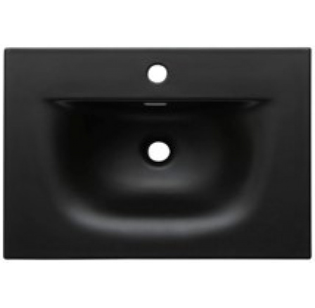 SKY 1 BLACK MATT 60 DP ( E-8099-60 ) Umyvadlo Nábytkové / Inset Washbasin