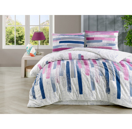 Povlak flanel Mina pink 45x60