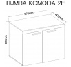 Komoda Rumba 2F SO21