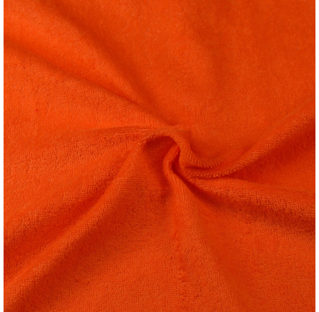 Froté prostěradlo oranžové Dětské 70x140