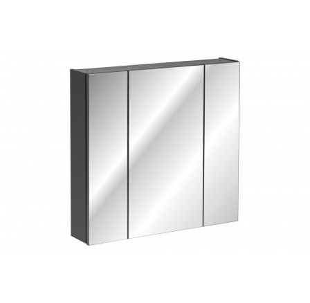 MONAKO GREY 841 Skříňka se zrcadlem 2D / Mirror cabinet 2D 80CM