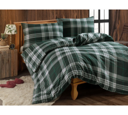 Povlak flanel Alex green 30x40