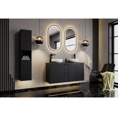 Nova Black A 83-27-Q(W83-04D) Regál Horní Qubik / Upper Cabinet Qubik 27x25cm