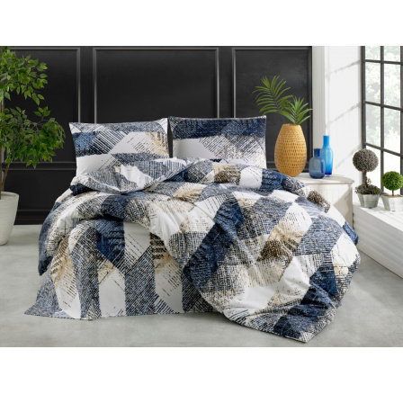 Povlak flanel Laris blue 45x60