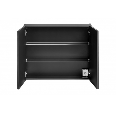 SANTA FE BLACK 84-80-A-2D Skříňka se Zrcadlem / Mirror Cabinet CU-COC-834012  FSC MIX Credit