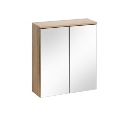 REMIK- 842 DUB RIVIERA skříňka se zrcadlem 60 cm / cabinet with mirror 60cm