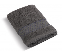 Froté ručník 50x100cm proužek 450g tmavě šedá