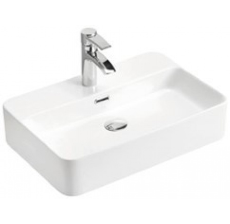 TRUST 2 WHITE ( E-6282 ) Umyvadlo na desku / Countertop Washbasin