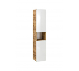 ARUBA BÍLÁ 800 Vysoká skříňka 2D / White High cabinet 2D 35CM  CU-COC-834012  FSC MIX Credit