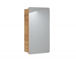 ARUBA BÍLÁ 842 Skříňka se zrcadlem 1D / Mirror cabinet 1D 40CM  CU-COC-834012  FSC MIX Credit