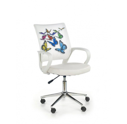 Dětská židle IBIS Butterfly /bílá