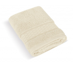Froté ručník 50x100cm proužek 450g béžová