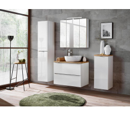 CAPRI BÍLÁ 830B závěsná skříňka 1D/ White upper cabinet 1D 20cm CU-COC-834012 FSC MIX Credit