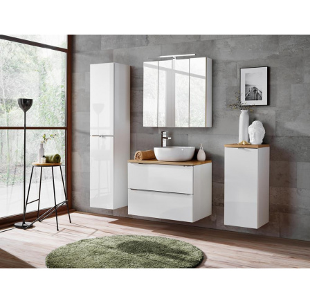 CAPRI BÍLÁ 830B závěsná skříňka 1D/ White upper cabinet 1D 20cm CU-COC-834012 FSC MIX Credit