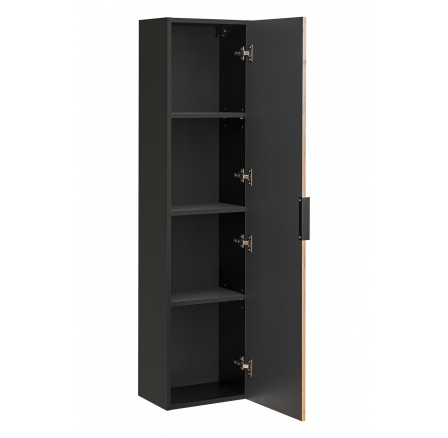 XILO BLACK WOTAN 80-01-D-1D Sloupek Vysoký / High Cabinet CU-COC-834012  FSC MIX 70%