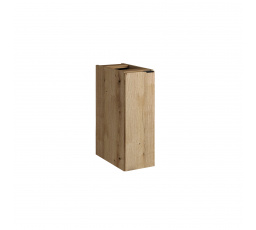 Nova Oak A 81-20-1D(W81-01A) Skříňka pod desku 20 cm 1 dveře / Boční skříňka 20 cm 1 dveře