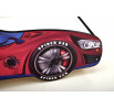 Dětská postel SPIDERCAR s matrací, 140x70 cm