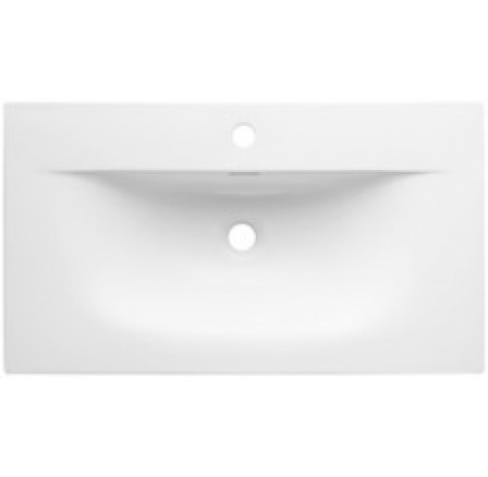 SKY 1 80 DP MATT WHITE ( E-8099-80 ) Umyvadlo Nábytkové / Inset Washbasin