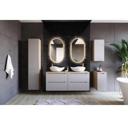 Ocean Beige 82-90-2D Skříňka Pod Um. 90 cm 2 Dveře / Skříňka pod umyvadlo 90 cm 2 Dveře