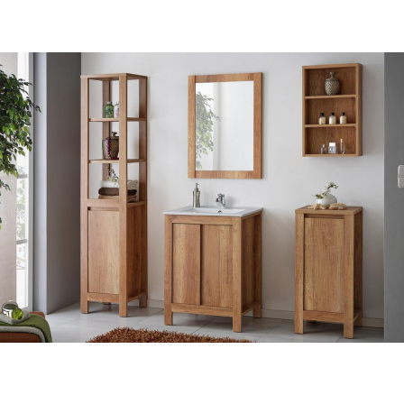 CLASSIC OAK 810 nízká skříňka 1D/ low cabinet 1D/ spodní skříňka s dvířky 40cm CU-COC-834012 FSC MIX Cr