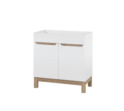 BALI BÍLÁ 821 skříňka pod umyvadlo 2D/ White cabinet under washbasin 2D 80cm CU-COC-834012 FSC MIX 70%