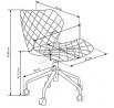 Kancelářské křeslo MATRIX, černé