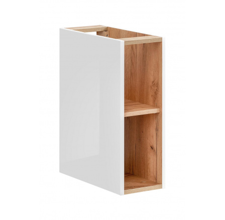 CAPRI BÍLÁ 810B nízká skříňka / White low cabinet 20cm CU-COC-834012 FSC MIX Credit