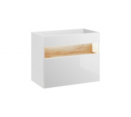 BAHAMA BÍLÁ 821 skříňka P/UM 1S / White Vanity base 1DW 80CM CU-COC-834012  FSC MIX Credit