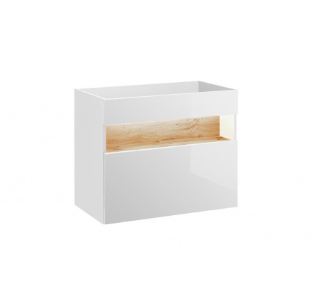 BAHAMA BÍLÁ 821 skříňka P/UM 1S / White Vanity base 1DW 80CM CU-COC-834012  FSC MIX Credit