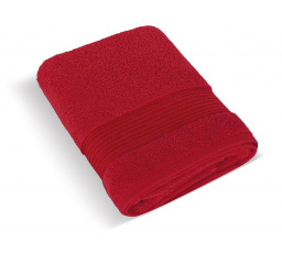 Froté ručník 50x100cm proužek 450g červená