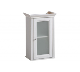 PALACE BIAŁY 830 závěsná skříňka 1D/ White upper cabinet 1D 48cm/ horní skříňka se sklem CU-COC-834012